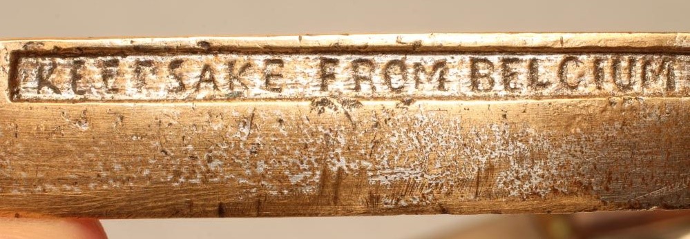 FIVE BELGIAN LETTER OPENER BAYONETS Image