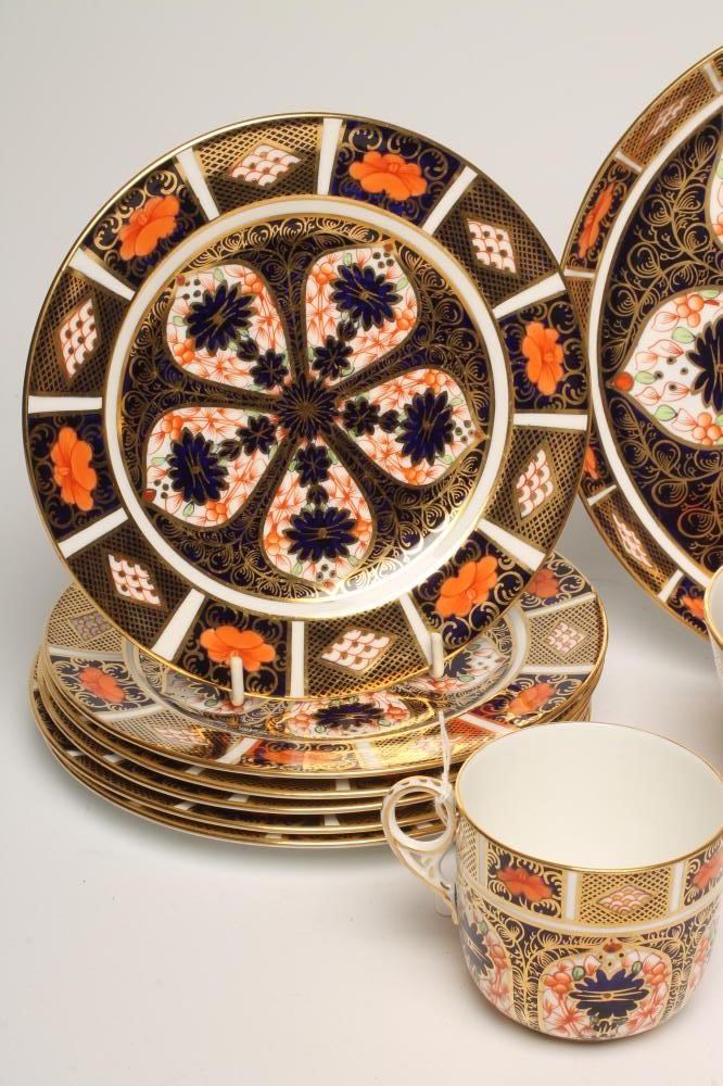 A ROYAL CROWN DERBY CHINA PART COFFEE SERVICE Image