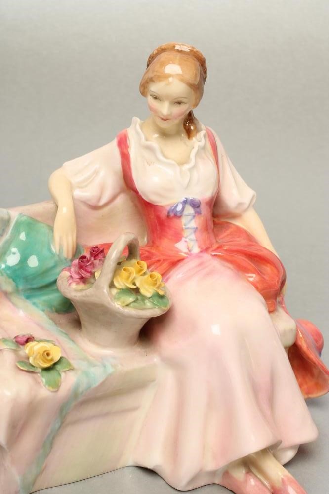 "MIDSUMMER NOON" - A ROYAL DOULTON CHINA FIGURE Image