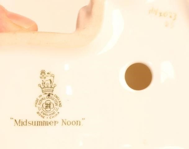 "MIDSUMMER NOON" - A ROYAL DOULTON CHINA FIGURE Image