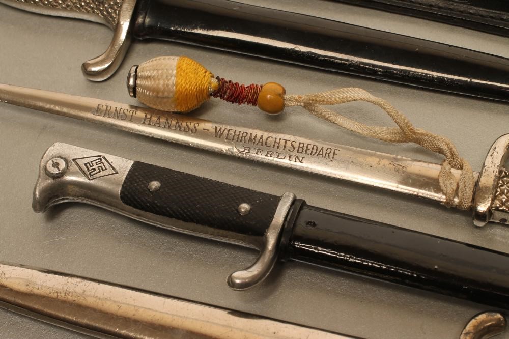 FIVE GERMAN MINIATURE SOUVENIR BAYONETS Image