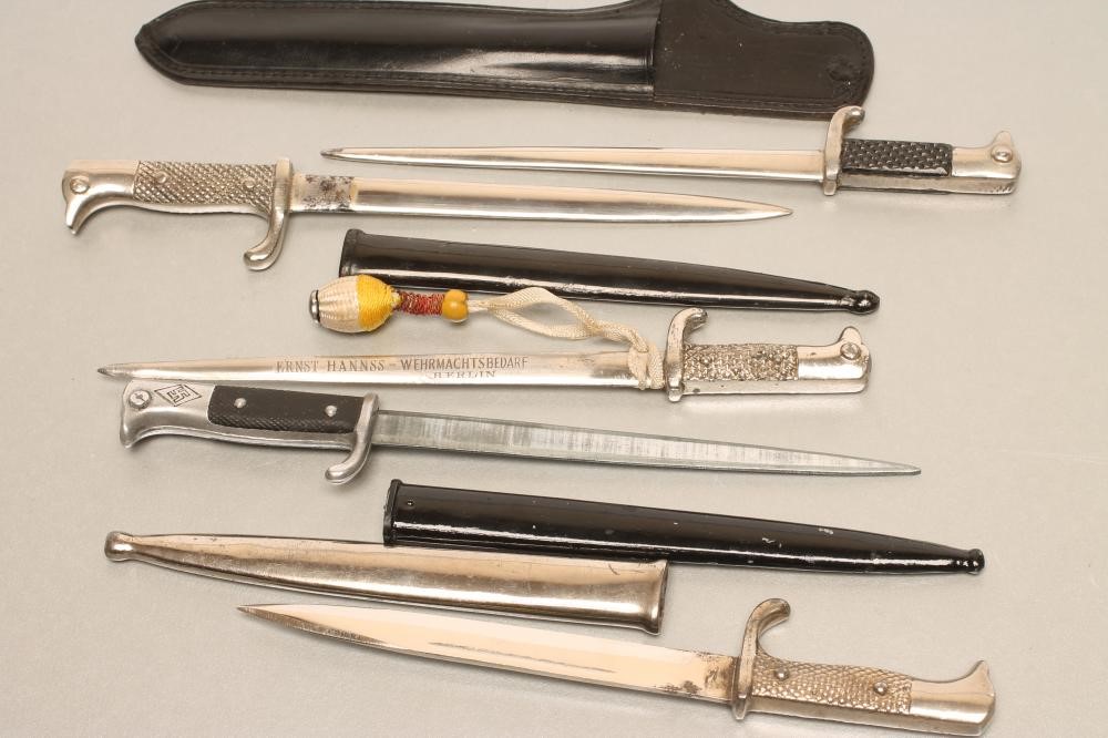 FIVE GERMAN MINIATURE SOUVENIR BAYONETS Image