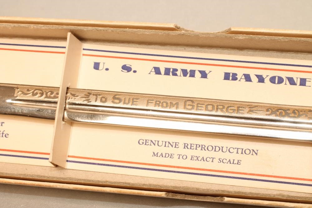 EIGHT AMERICAN LETTER OPENER MINIATURE M.1905 BAYONETS Image