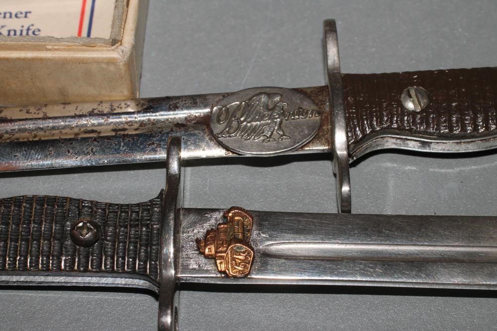 EIGHT AMERICAN LETTER OPENER MINIATURE M.1905 BAYONETS Image