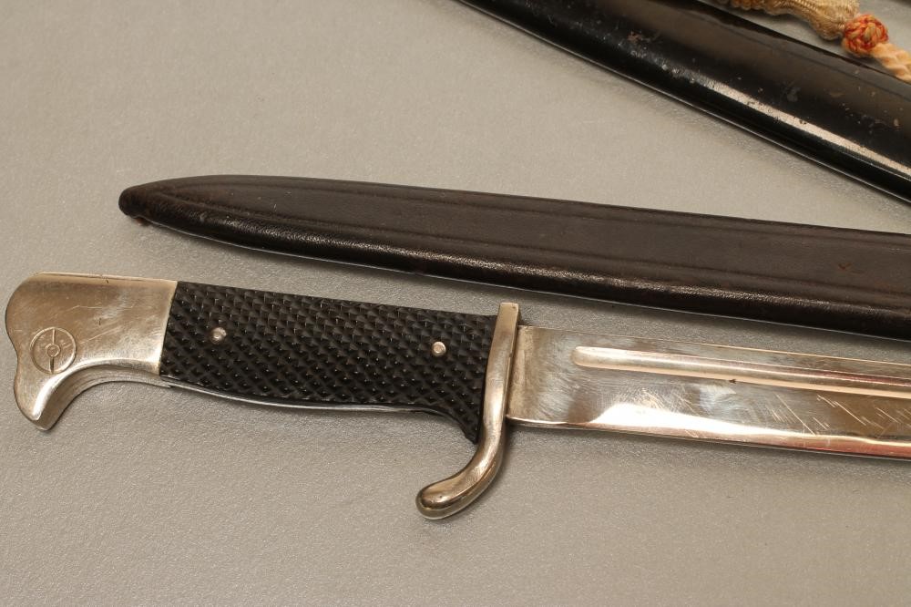 THREE GERMAN SOUVENIR MINIATURE BAYONETS Image