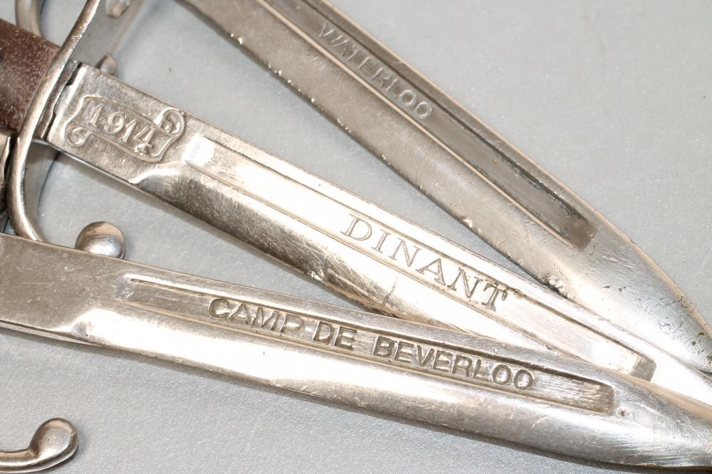 FIVE BELGIAN LETTER OPENER MINIATURE BAYONETS Image