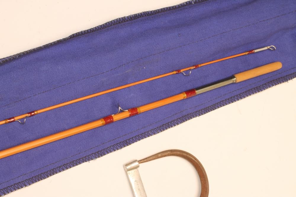 A mackenziephilps split cane trout rod Hartleys Auctioneers & Valuers