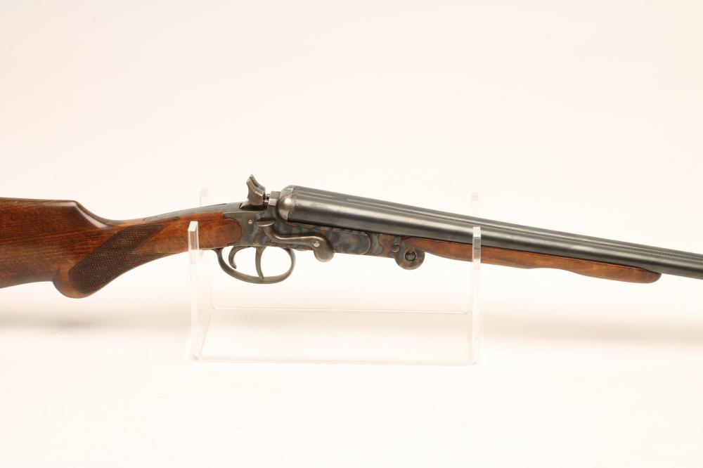 A BELGIAN .410 SIDE BY SIDE SHOTGUN Image