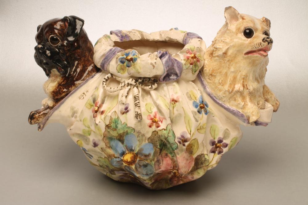 A THEODORE DECK MAJOLICA BOWL Image