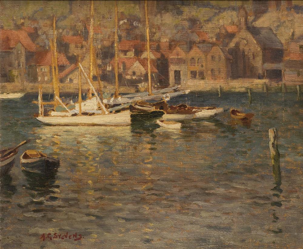 ALBERT GEORGE STEVENS (1863-1925) (Staithes Group) Image