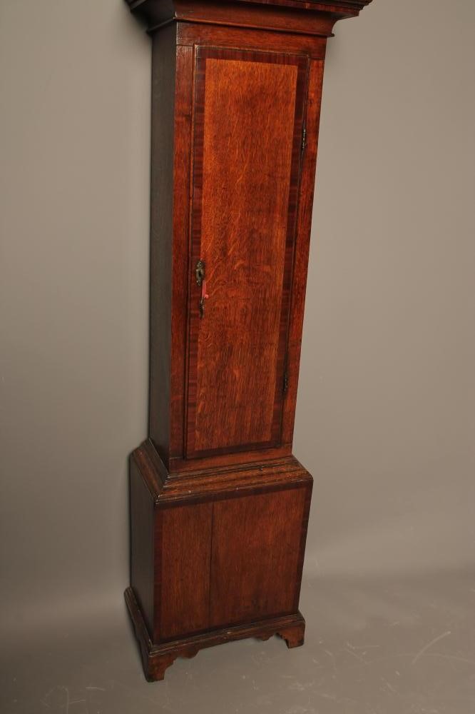 AN OAK LONGCASE CLOCK by James Pike Image