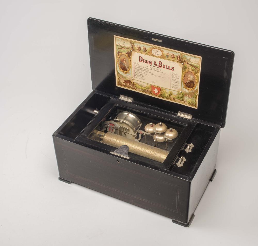 A SWISS MUSICAL BOX Image