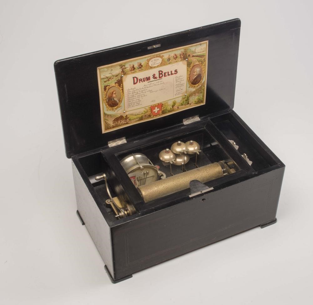 A SWISS MUSICAL BOX Image