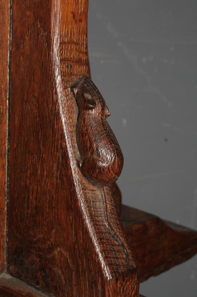 AN ADZED OAK OCCASIONAL TABLE by Robert Thompson Image