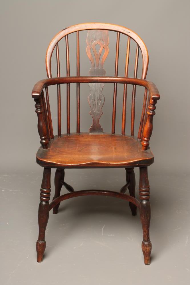 A WINDSOR ARMCHAIR Image