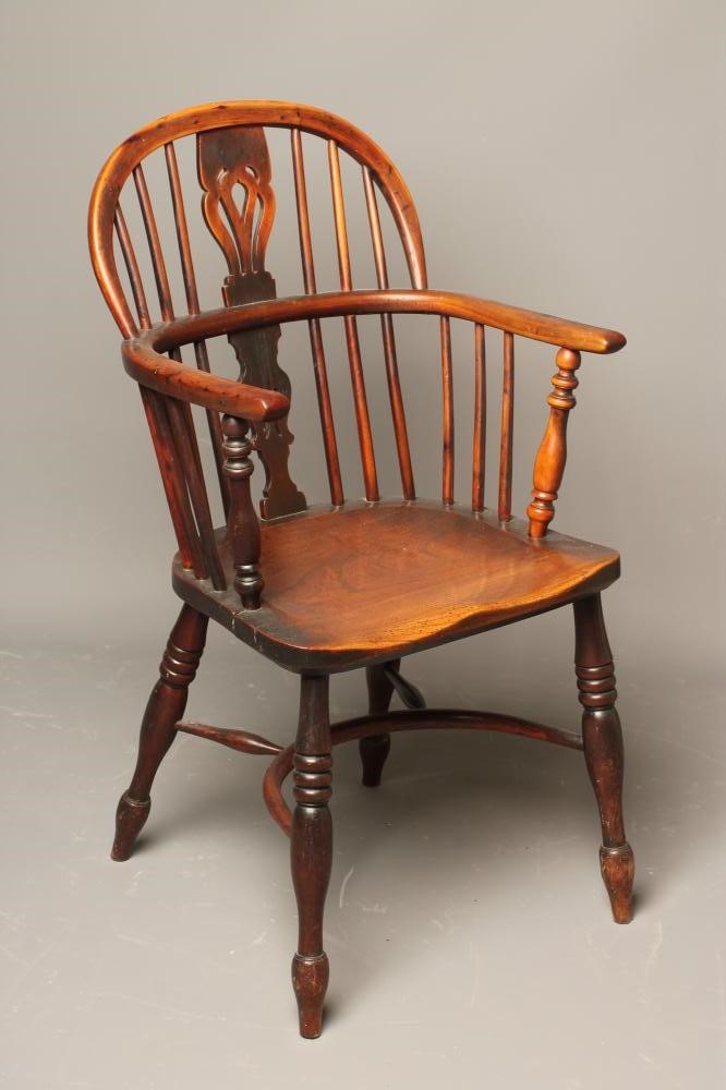 A WINDSOR ARMCHAIR Image