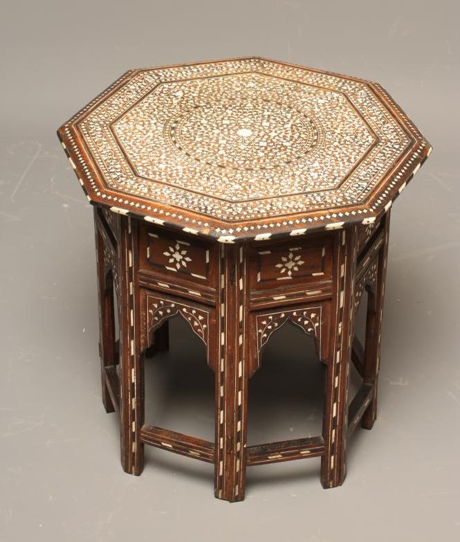 AN ANGLO INDIAN HOSHIARPUR TYPE TABLE Image