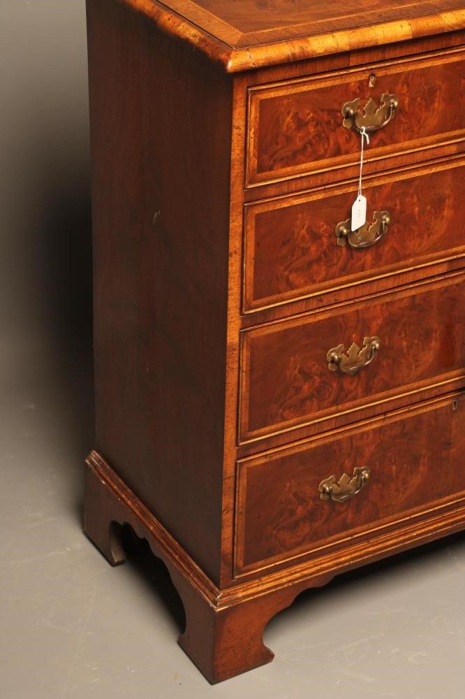 AN EARLY GEORGIAN STYLE WALNUT CHEST Image