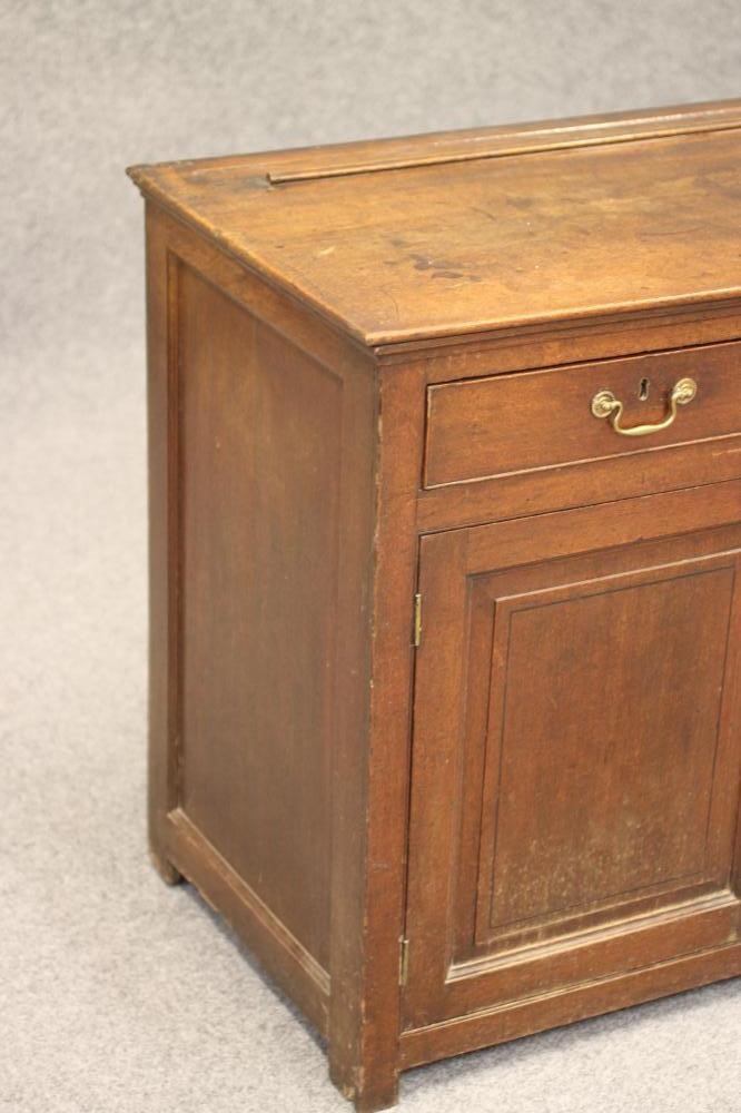 AN OAK ENCLOSED DRESSER Image