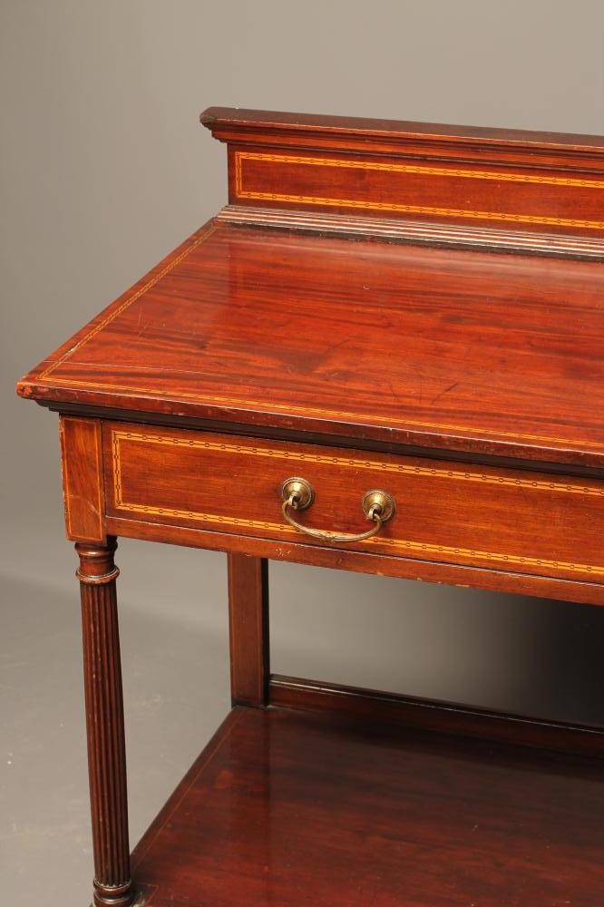 AN EDWARDIAN MAPLE & CO. MAHOGANY BUFFET Image