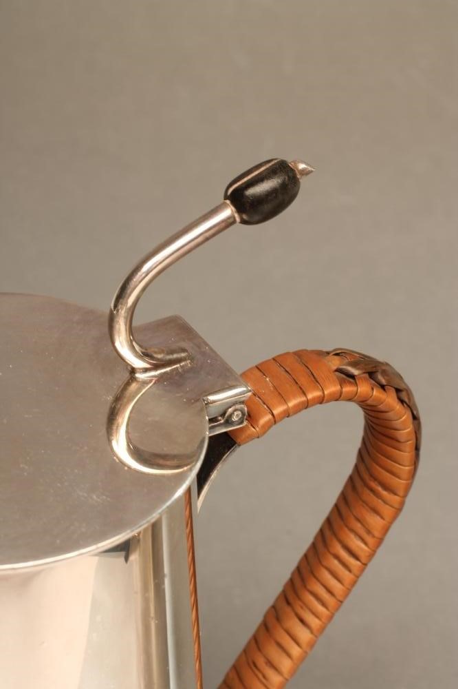 AN ART DECO EPNS COFFEE POT Image