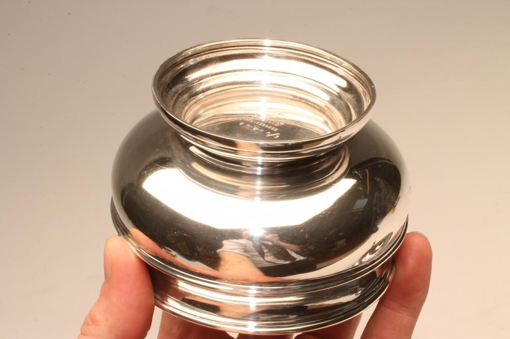 *A SILVER TEAPOT AND SUGAR BASIN Image