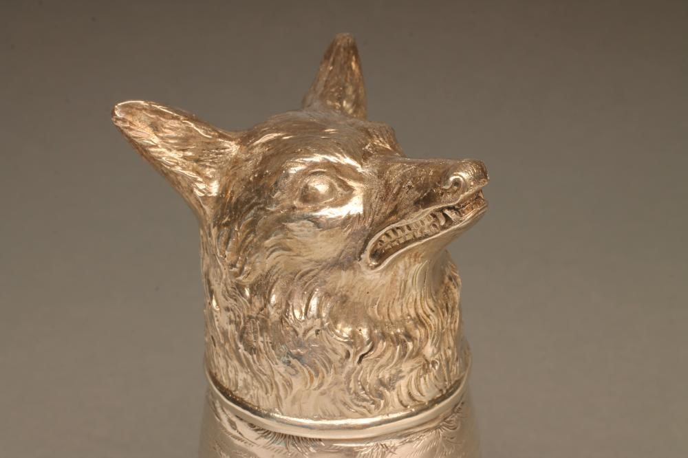 A SILVER STIRRUP CUP Image