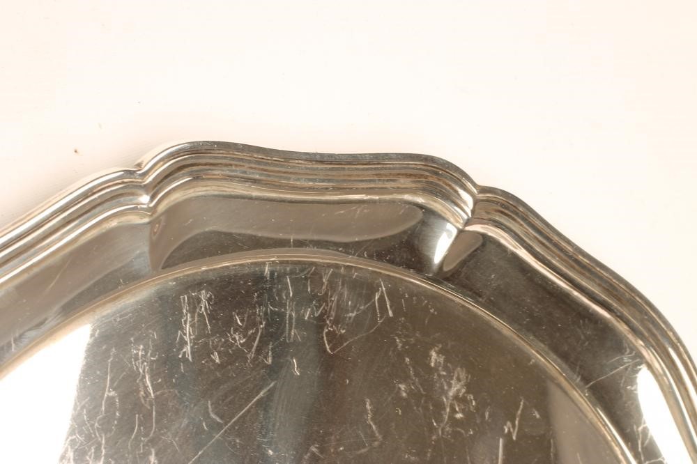 *A SCOTTISH SILVER SALVER Image