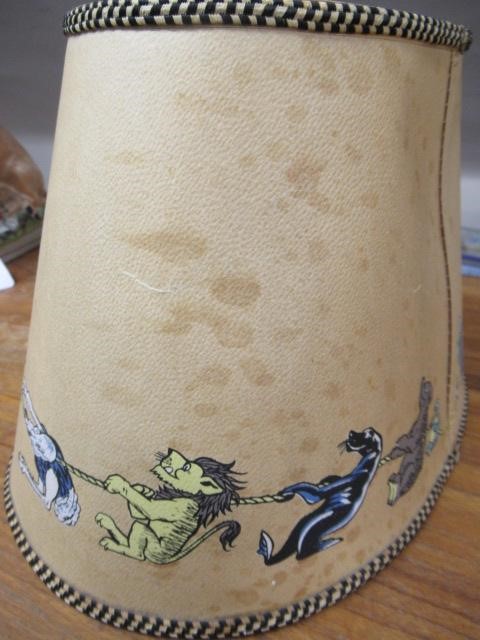 A CARLTONWARE GUINNESS TOUCAN LAMP BASE, mid 20th century, with original parchment type novelty Image