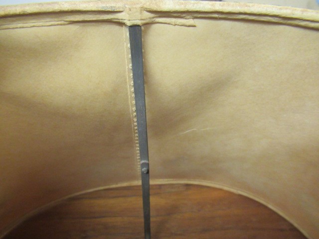 A CARLTONWARE GUINNESS TOUCAN LAMP BASE, mid 20th century, with original parchment type novelty Image