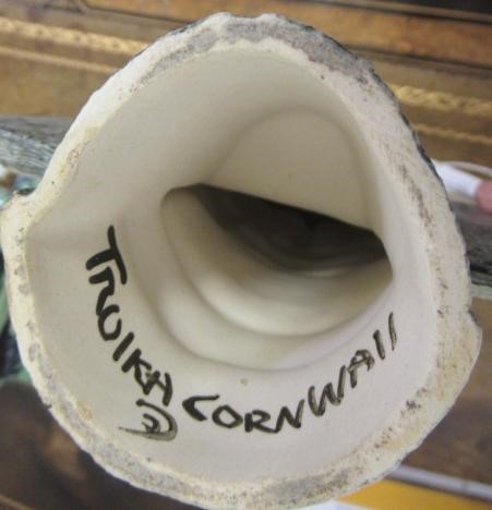 A TROIKA STONEWARE AZTEC FACE MASK Image