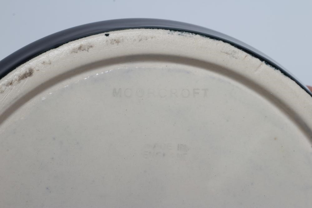 A LARGE MOORCROFT POTTERY ANEMONE VASE, modern, of inverted baluster form, painted in typical Image