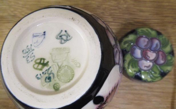 A COLLECTION OF FOUR MOORCROFT POTTERY GINGER JARS AND COVERS, Image