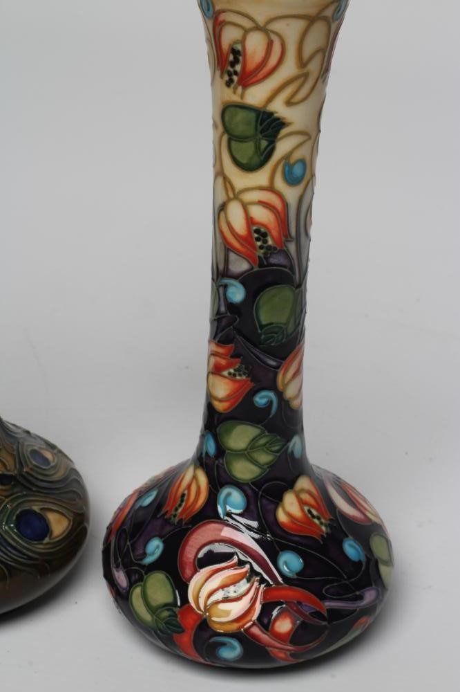 A MOORCROFT POTTERY BOTTLE VASE Image