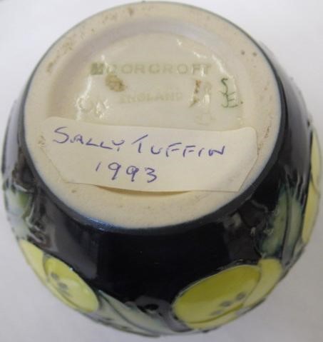 FIVE MOORCROFT POTTERY VASES Image