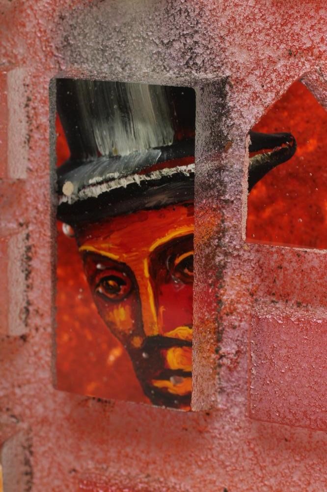 BERTIL VALLIEN FOR KOSTA BODA GLASS "Cube in The Box" Image