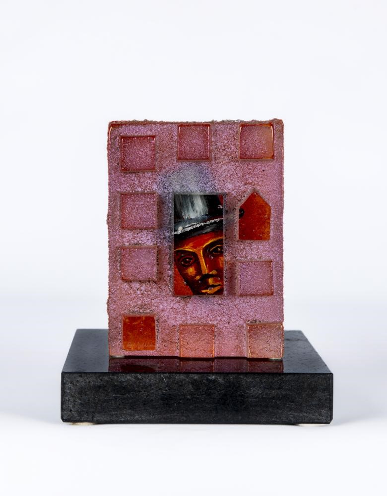BERTIL VALLIEN FOR KOSTA BODA GLASS "Cube in The Box" Image