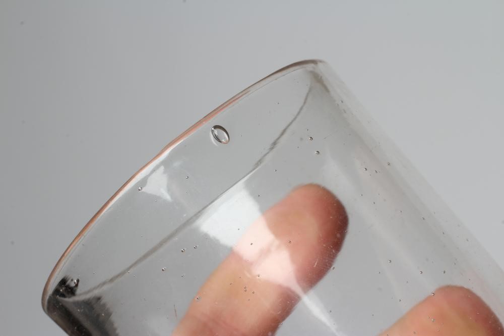 A COMPOSITE SET OF GEORGIAN AND LATER GLASS RUMMERS, the plain U shaped bowls on plain short stems, Image