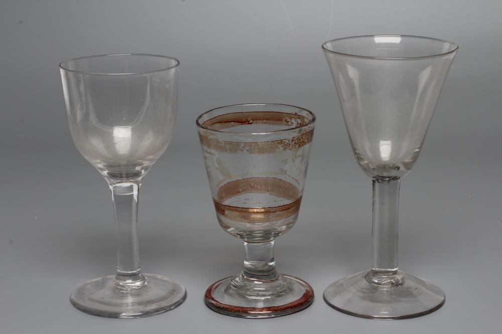 A GEORGIAN GLASS RUMMER Image