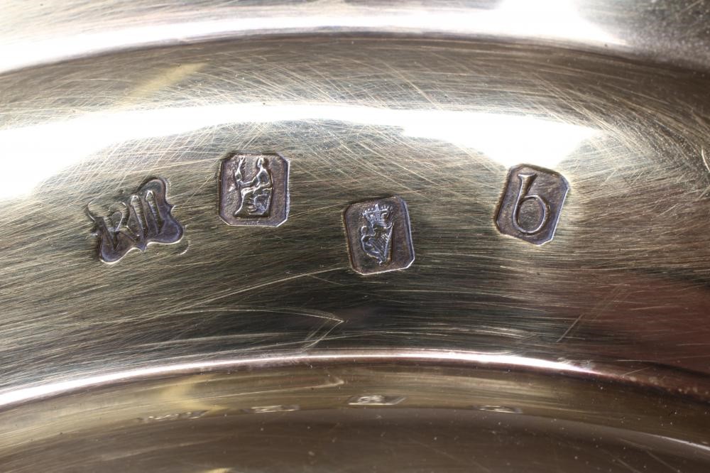 AN IRISH SILVER PLATE Image