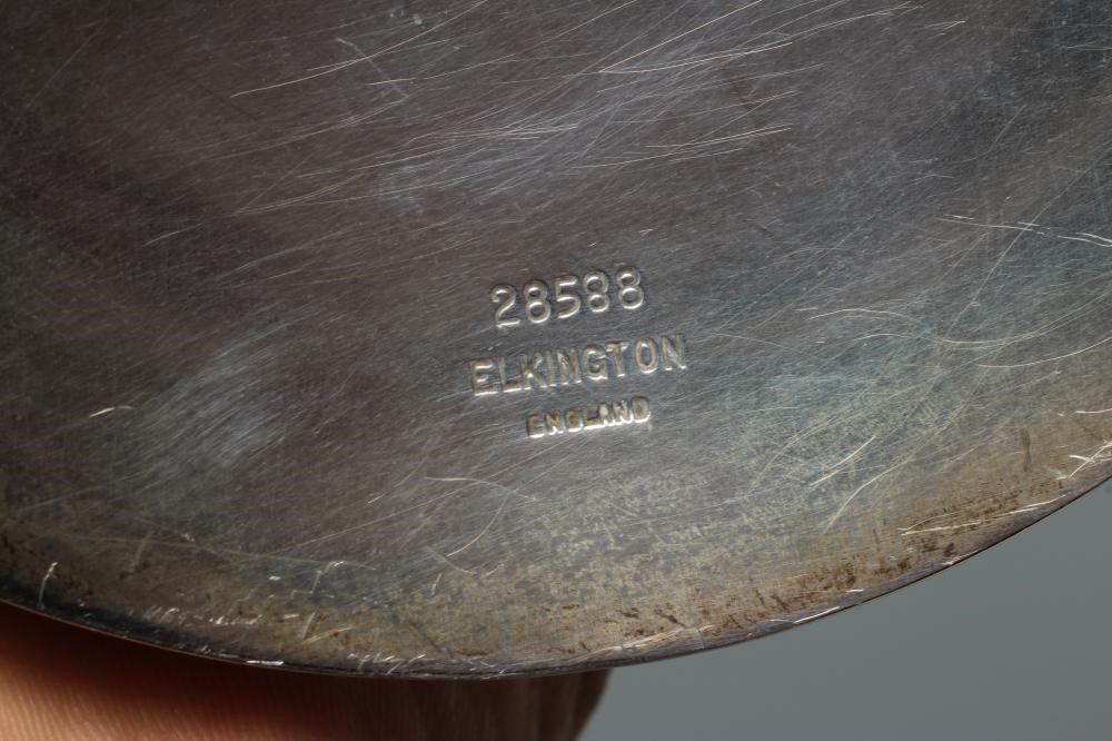 A MODERNIST SILVER CANDLESTICK, maker Elkingtons, Birmingham 1961, 9 3/4" high, 8ozs 17dwts Image