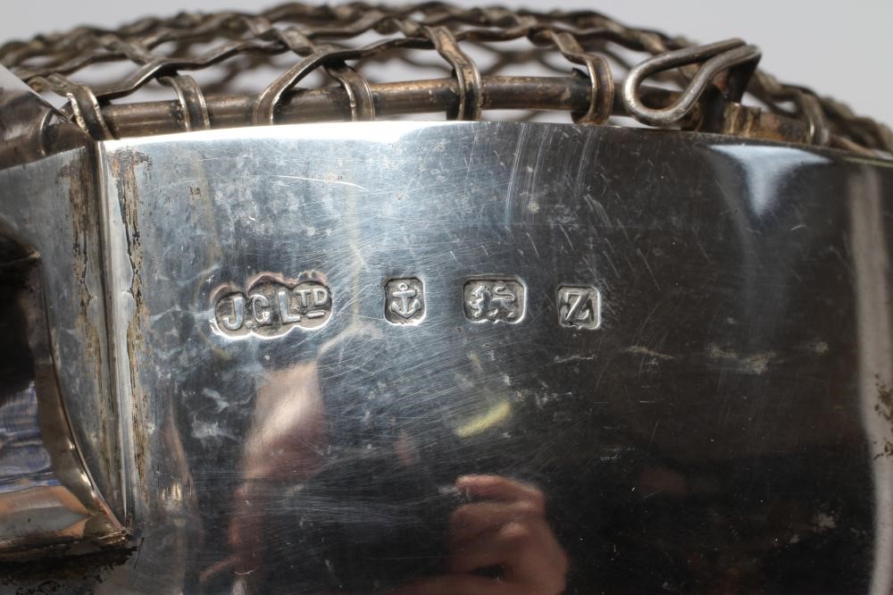 AN ART DECO TWO HANDLED SILVER TROPHY CUP Image