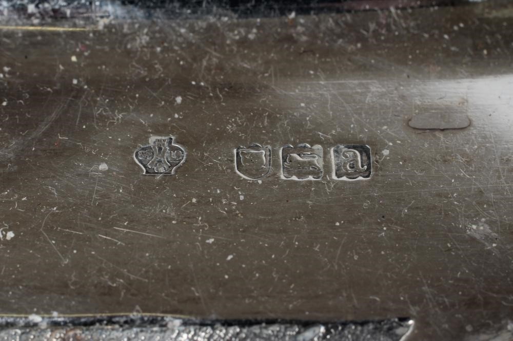 A LATE VICTORIAN SILVER DRESSING TABLE TRAY Image