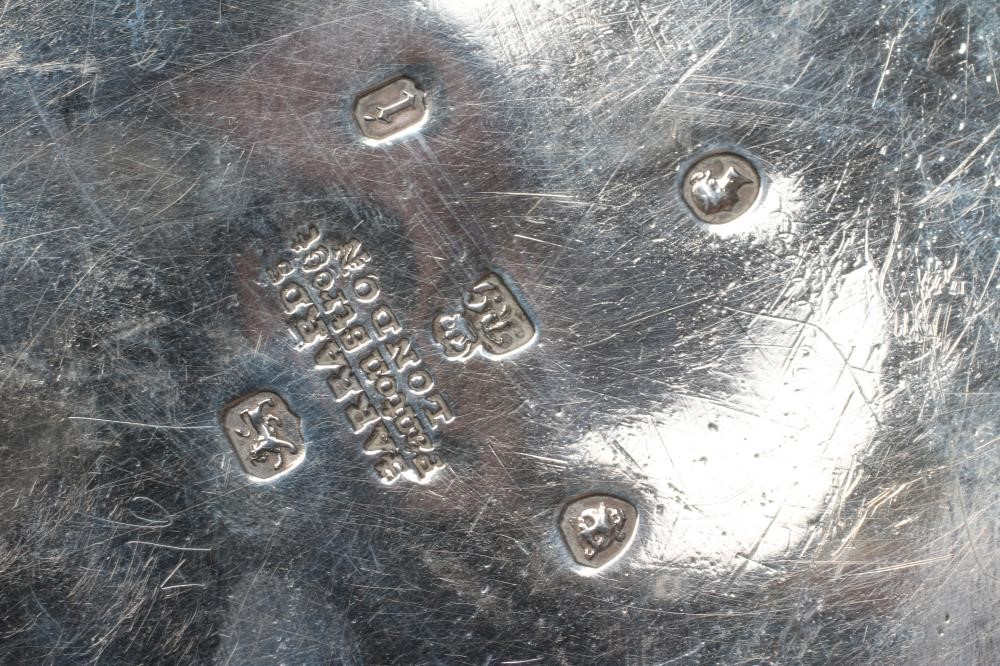 A VICTORIAN SILVER TEAPOT Image