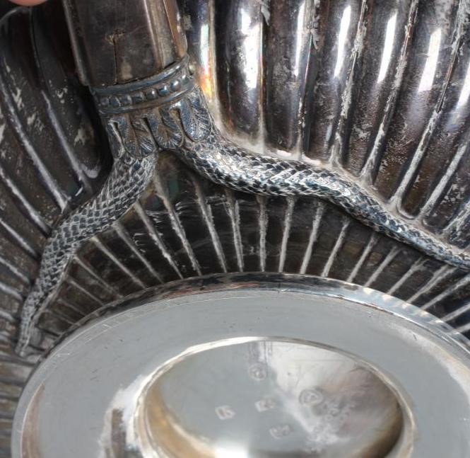 A WILLIAM IV SILVER TEAPOT Image