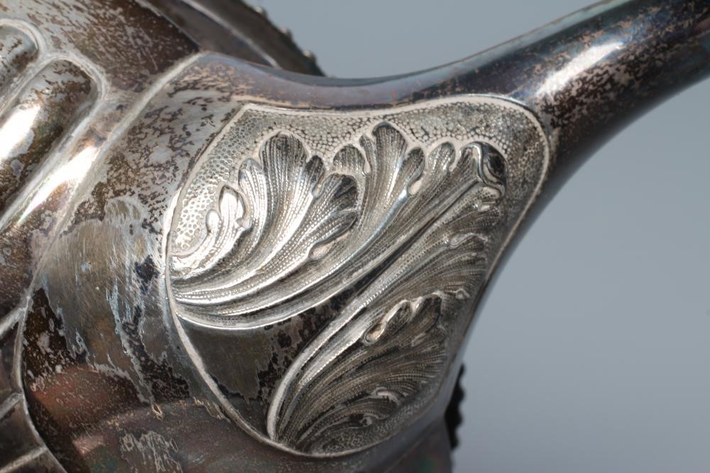 A WILLIAM IV SILVER TEAPOT Image