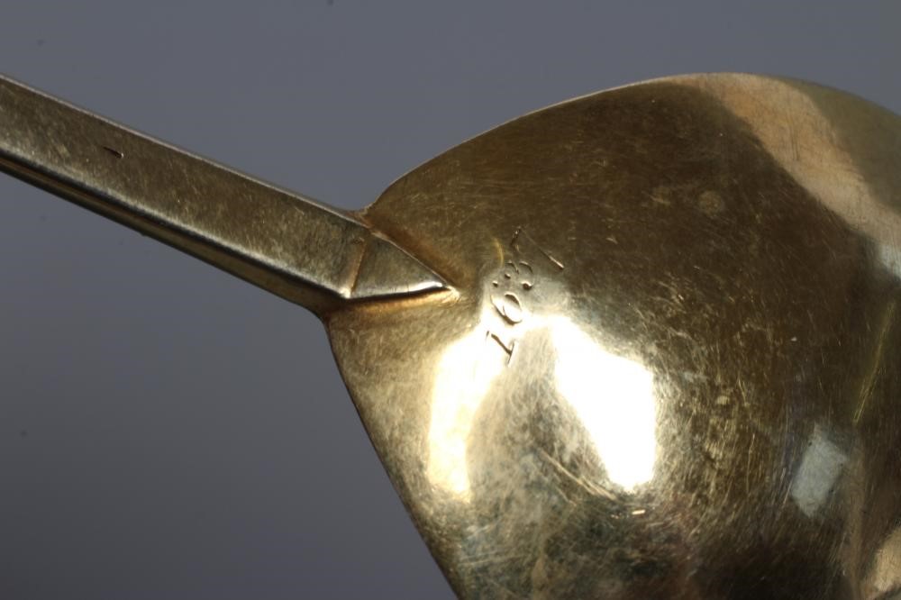 A JAMES I PROVINCIAL SILVER SEAL TOP SPOON Image