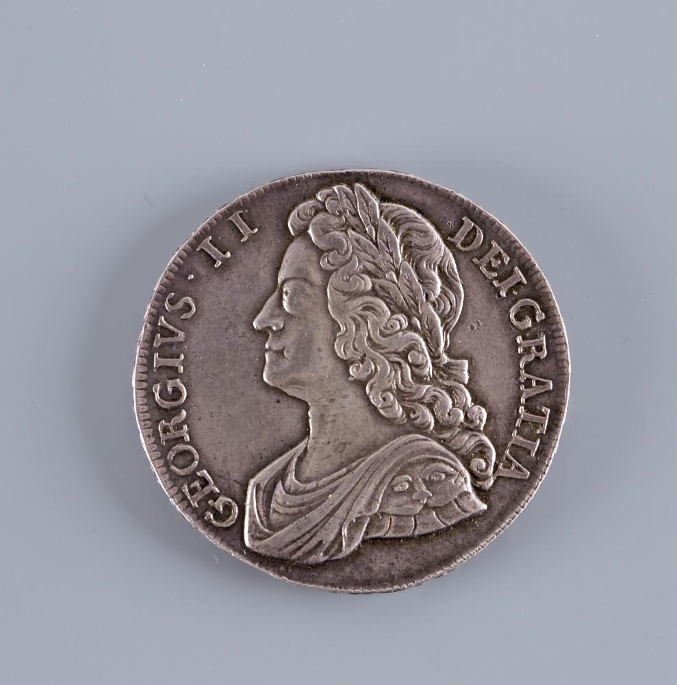 A GEORGE II CROWN, 1741, roses (Est. plus 24% premium inc. VAT) Image