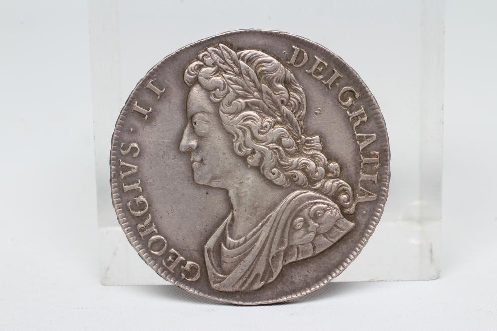 A GEORGE II CROWN, 1741, roses (Est. plus 24% premium inc. VAT) Image