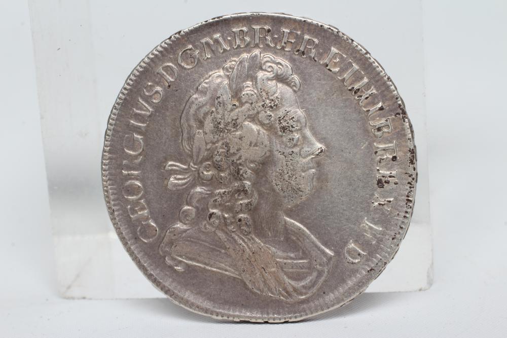 A GEORGE I CROWN, 1726, roses and plumes (Est. plus 24% premium inc. VAT) Image